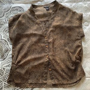 Leopard Print Blouse